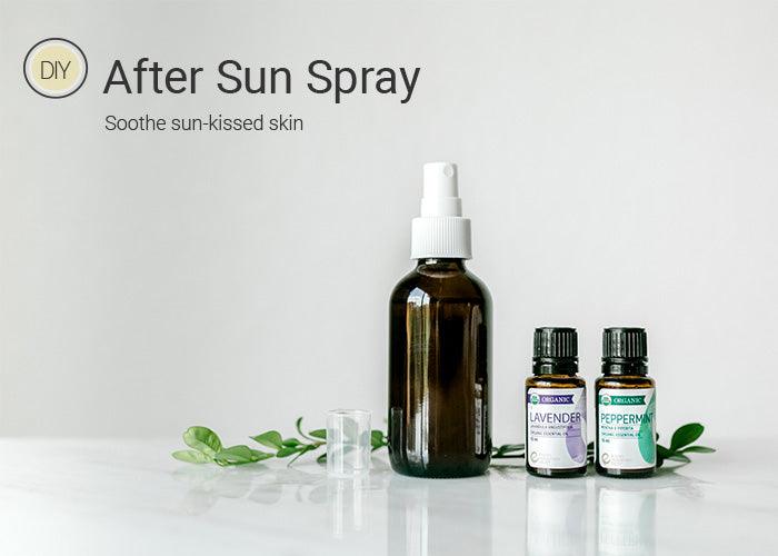 Soothing After Sun Spray with Essential Oils - Simply Earth Blog