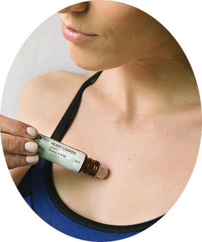 Heart Chakra Located Center of Chest