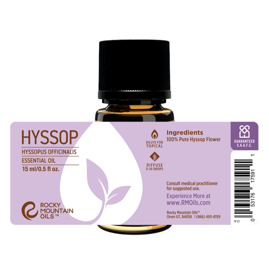 Hyssop Essential Oil - 15ml