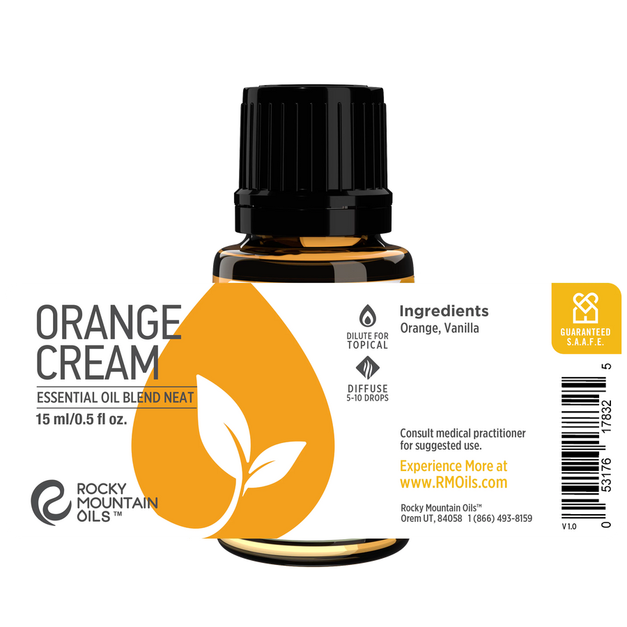 Orange Cream Essential Oil Blend - 15ml