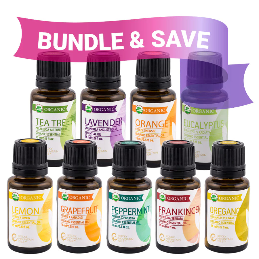 Organic Essential Oil Kit 9-pack