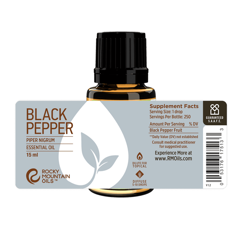 Black Pepper Essential Oil