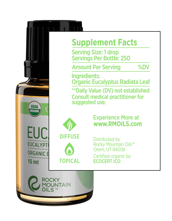 Organic Eucalyptus Essential Oil