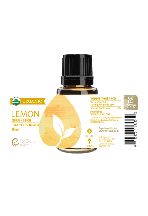 Organic Lemon Essential Oil