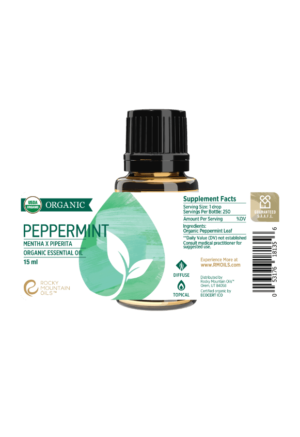 Organic Peppermint Essential Oil