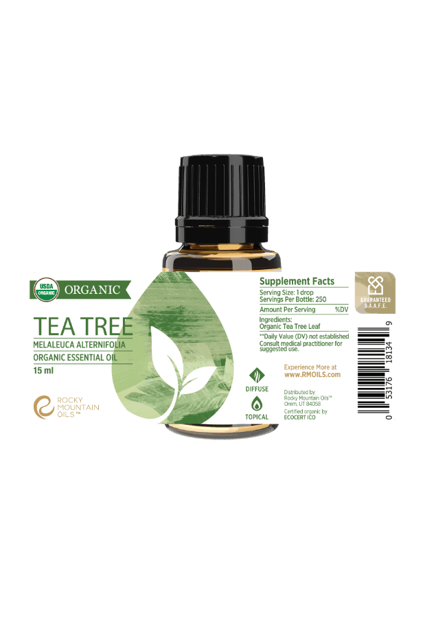 Organic Tea Tree Essential Oil