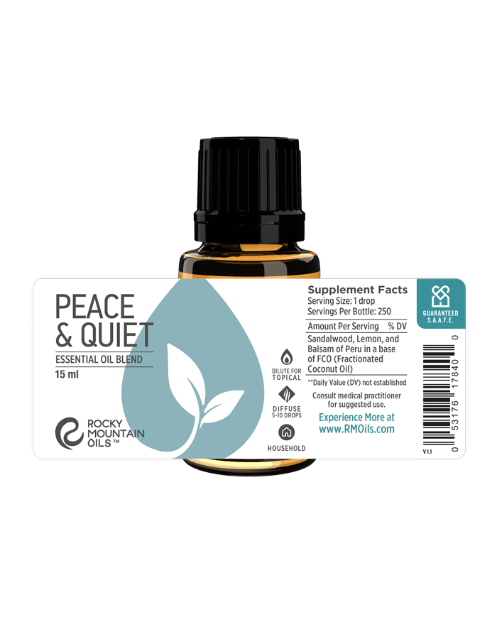 Peace & Quiet Essential Oil Blend