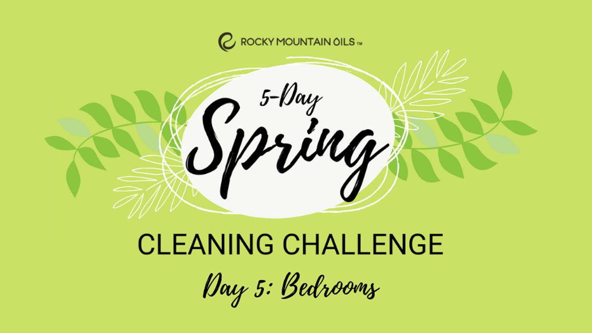 Spring Cleaning Challenge Day 5: Bedrooms