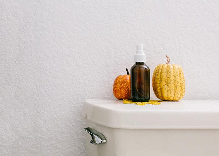 DIY Fall Spice Toilet Spray - featured image