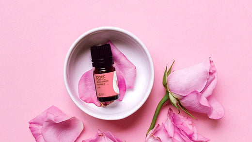 National Rose Month - 4 Benefits of Rose Essential Oil - featured image