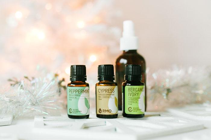 DIY Holiday Room Spray - featured image