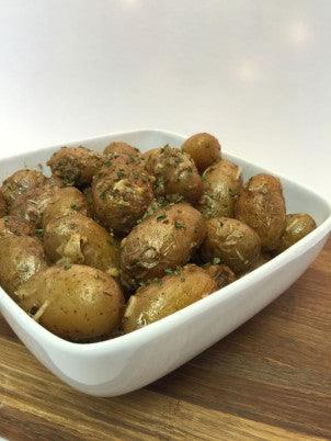 Herb-Infused Roasted Baby Potatoes