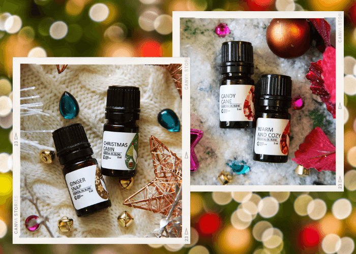 Christmas Diffuser Blends and Holiday Essential Oils - featured image