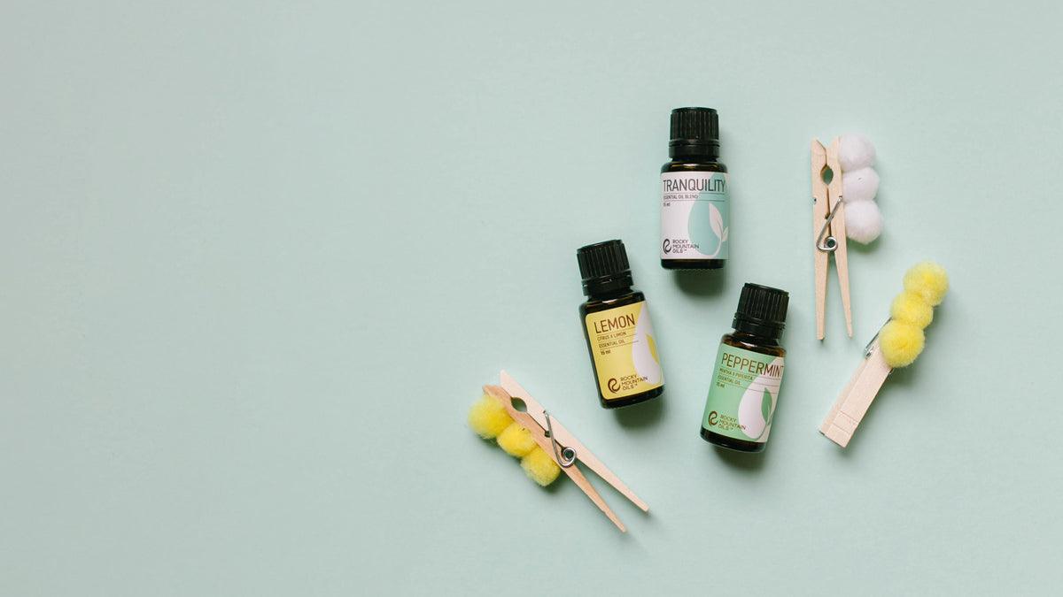 DIY Pom Pom Diffusers