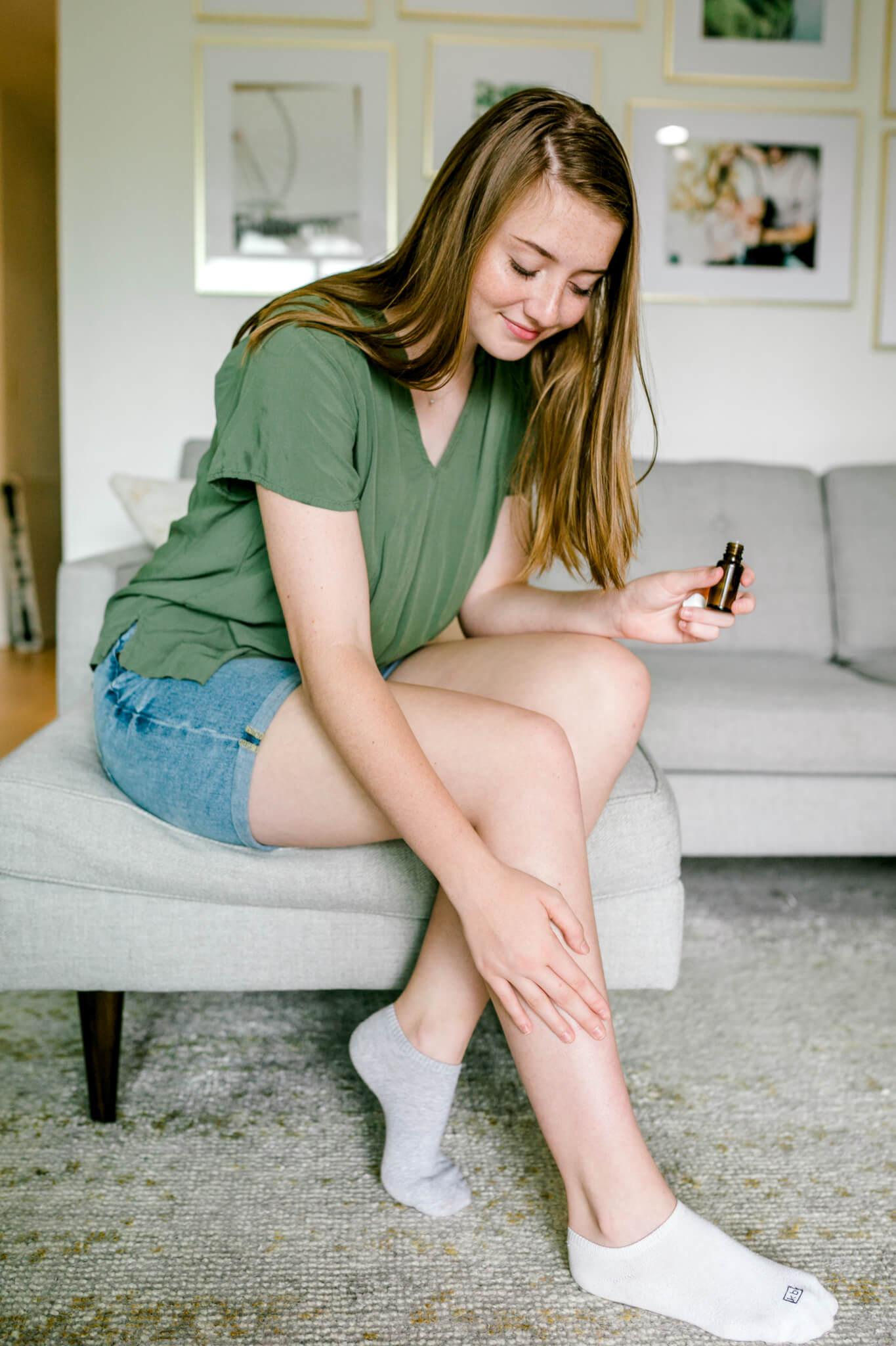 Soothing Leg Massage Oil - featured image