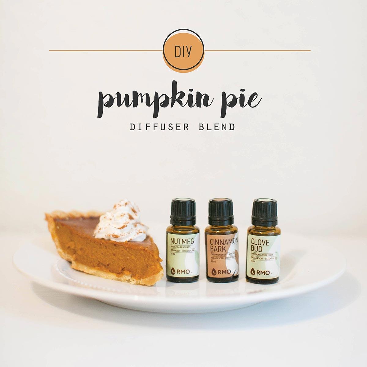 Happy Thanksgiving! Pumpkin Pie Diffuser Blend