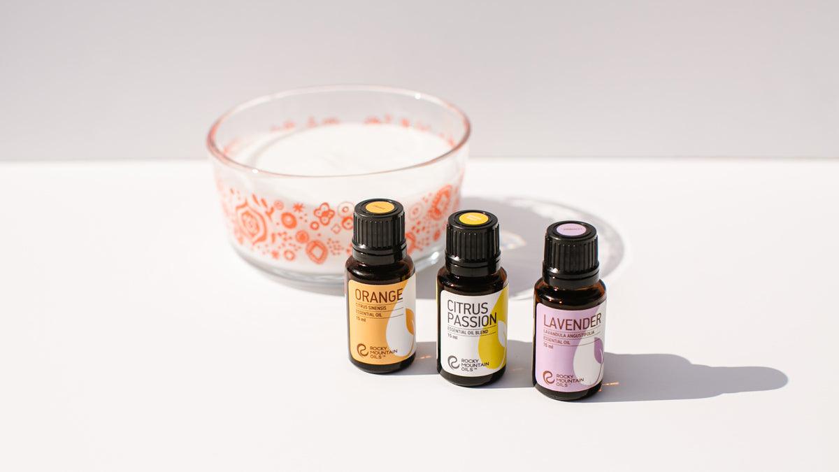DIY Essential Oil Slime - featured image