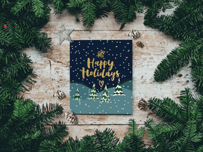 Essential Oil Christmas Card Hack