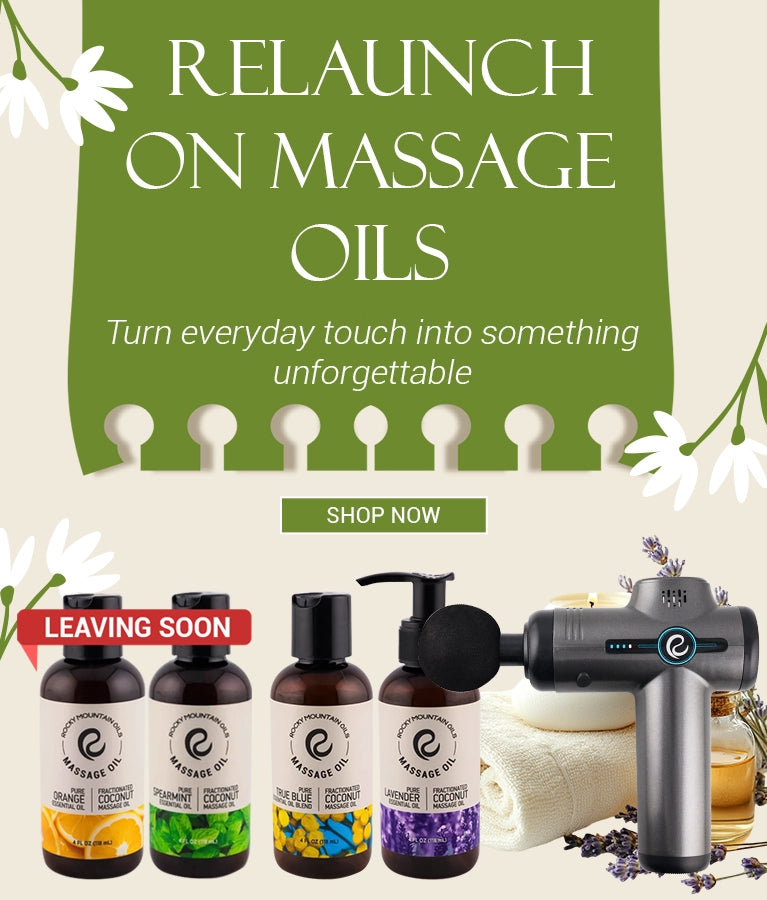 Massage Oils Relaunch