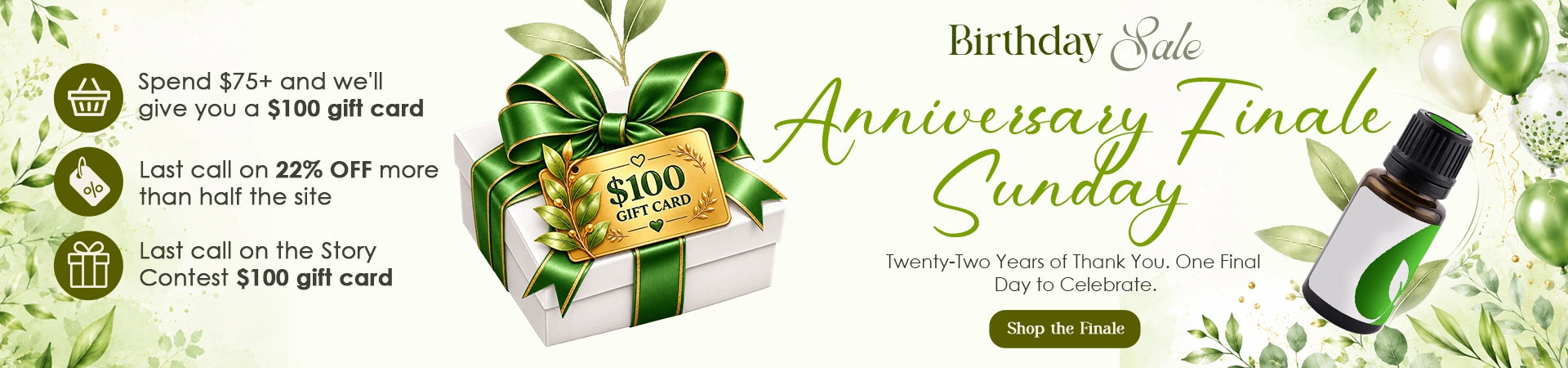 22nd Anniversary Sunday