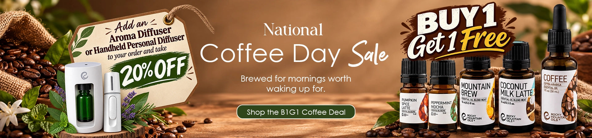 National Coffee Day Sale