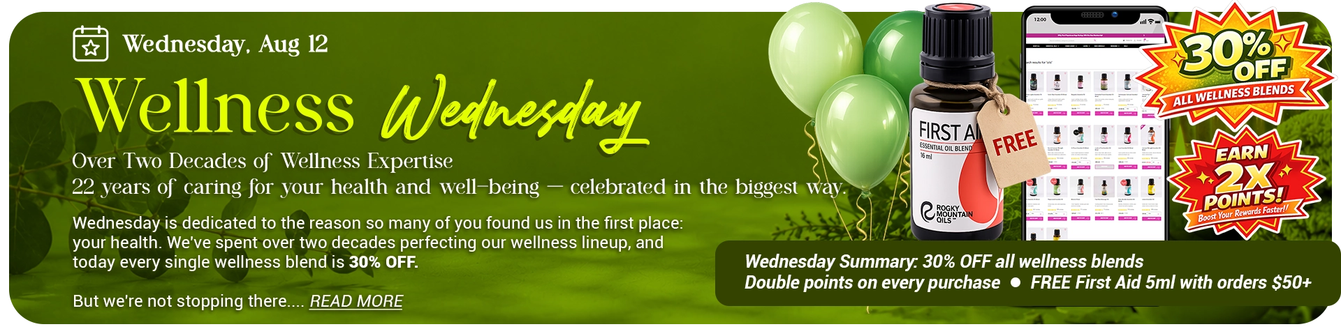 22nd Anniversary Celebration Week promotion