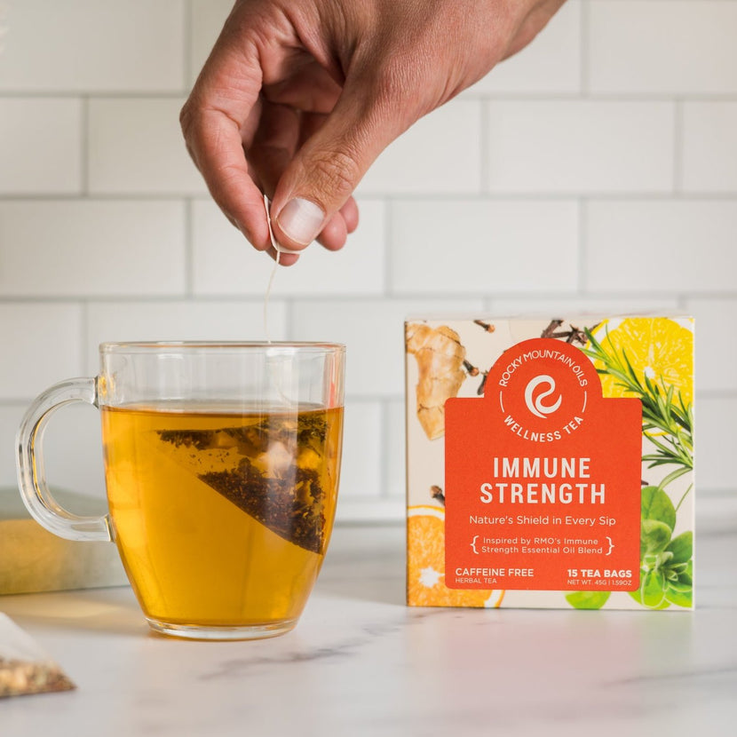 Immune Strength Tea – Daily Boost for Immunity – Rocky Mountain Oils