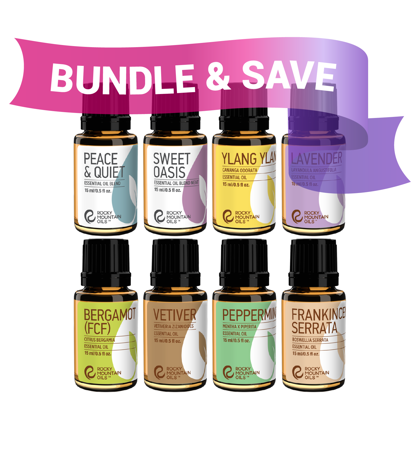 Mood Kit Essential Oil Collection by Rocky Mountain Oils