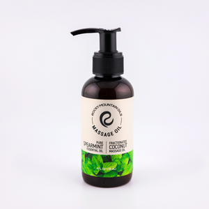 Refresh Muscles with Spearmint Massage Oil