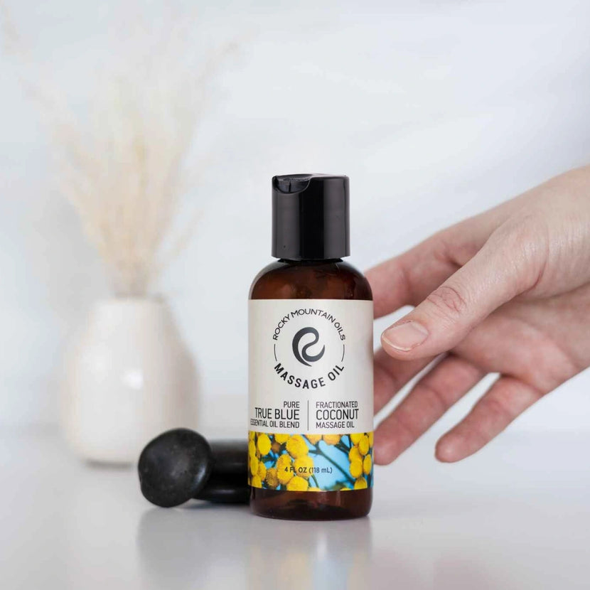 True Blue Massage Oil