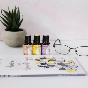 Anxiety and Aromatherapy book by Phoenix Vincent - Rocky Mountain Oils