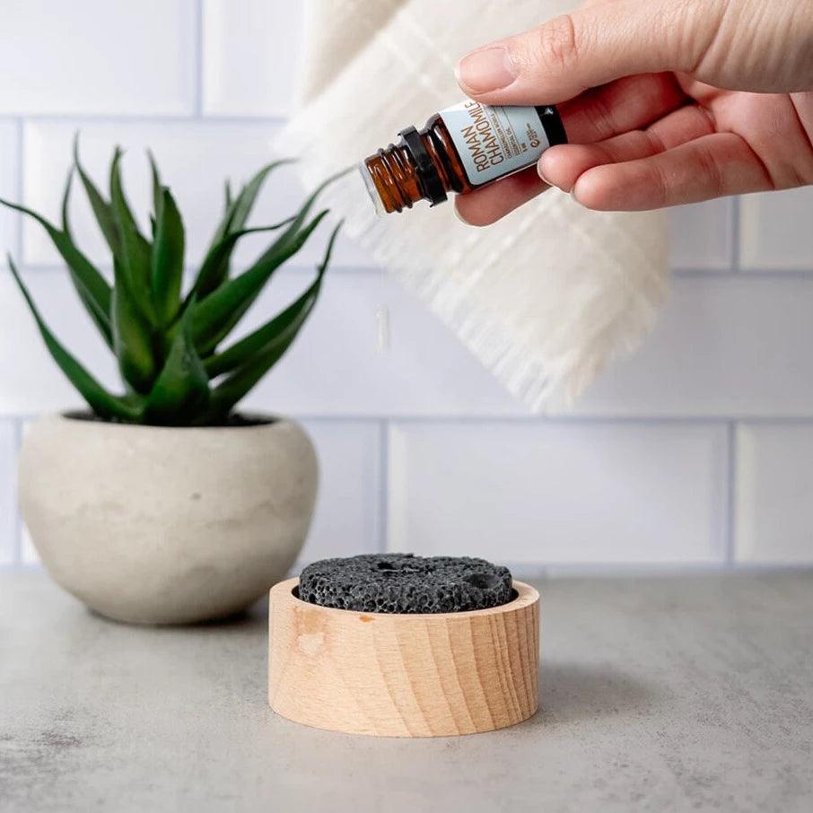 Mixture Man Diffuser Rocks Essence of Lava Rock Passive Diffuser | Rocky Mountain Oils