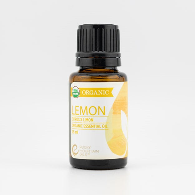 Organic Lemon Essential Oil - 15ml - Rocky Mountain Oils