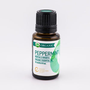Organic Peppermint Essential Oil - 15ml - Rocky Mountain Oils