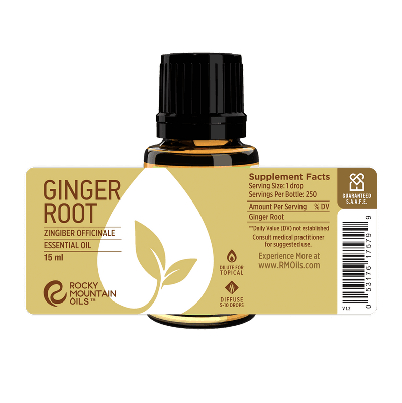 Ginger Root Essential Oil - Ginger Essential Oil