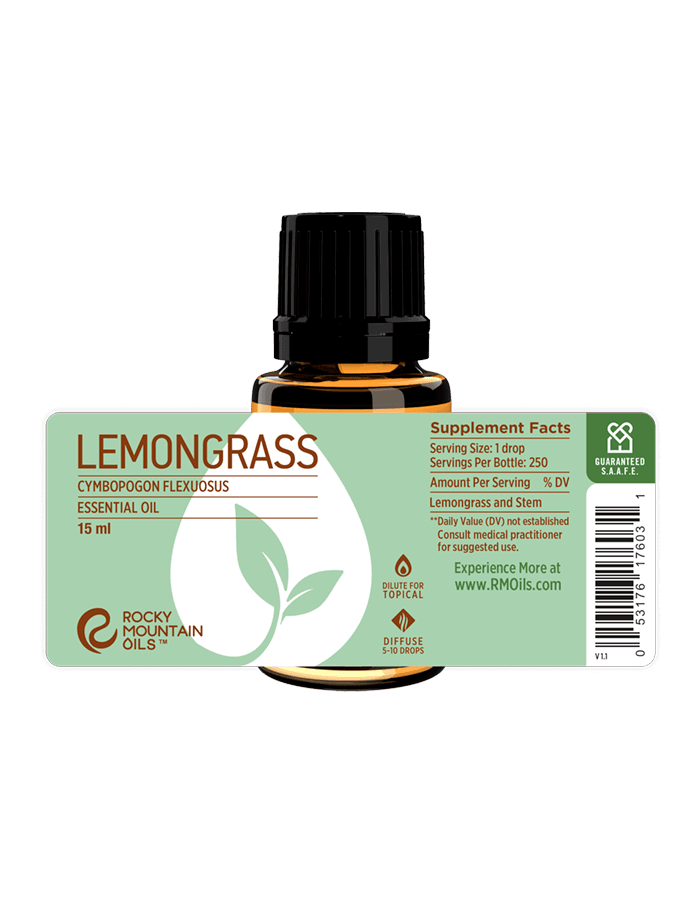 Lemongrass Essential Oil - 15 mL