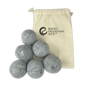 Wool Dryer Balls (6 Pack) - 100% Organic New Zealand Wool