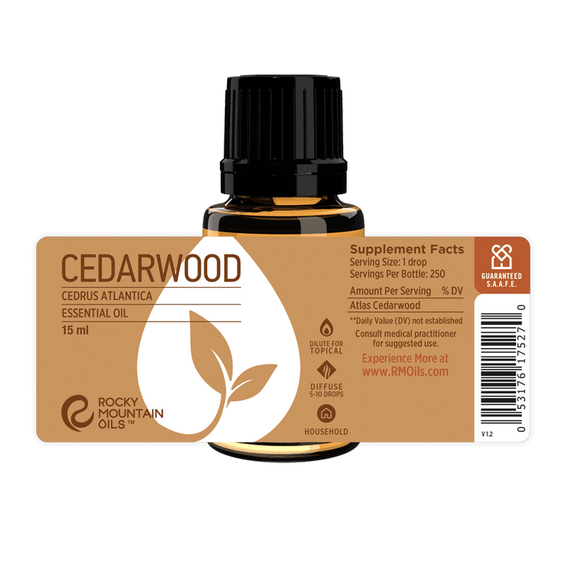 Cedarwood Essential Oil - 15ml