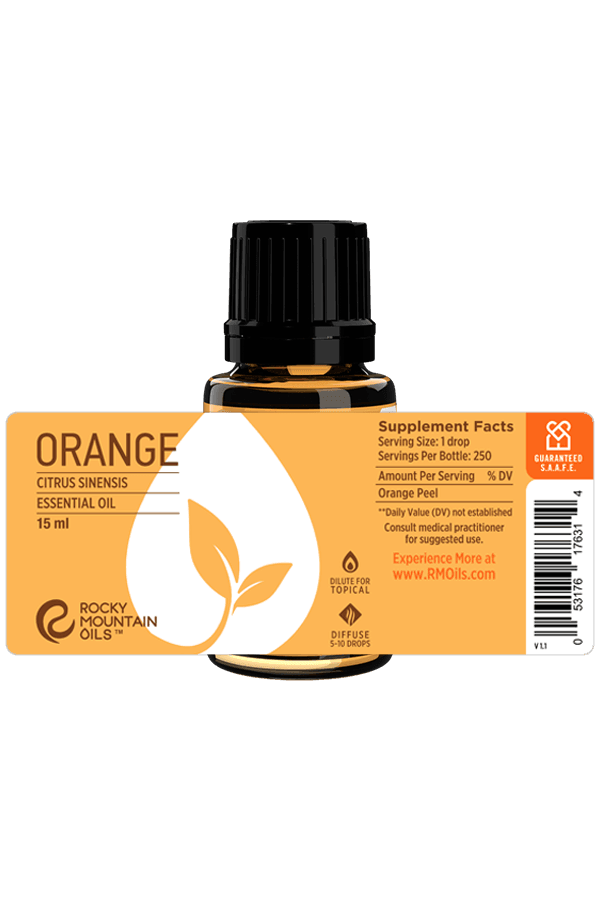 Sweet Orange Essential Oil 15 ml