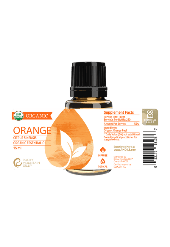 Organic Orange Essential Oil