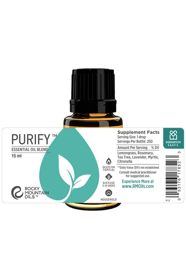 Purify Essential Oil Blend - 15ml: A Top Choice for Air Purifying Essential Oils