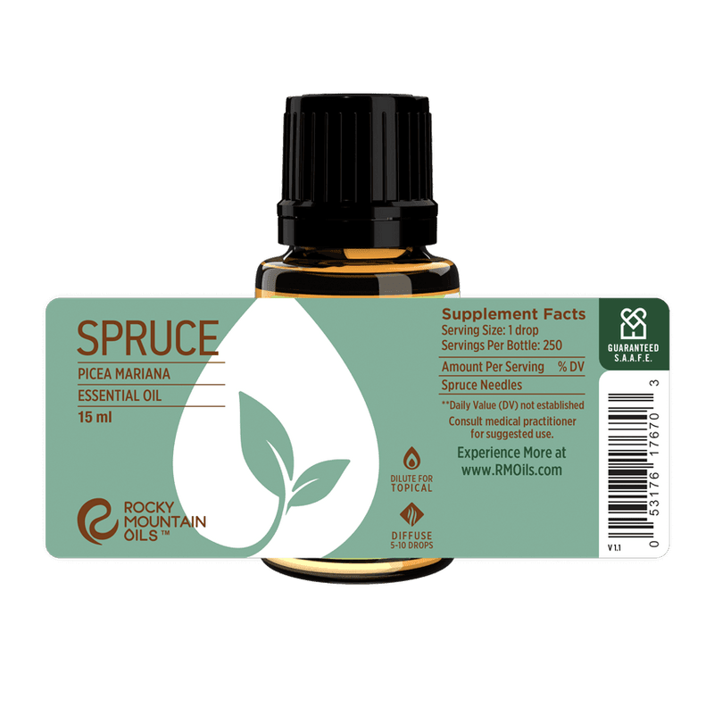 Plant Therapy Black Spruce Essential Oil 10 ml (1/3 oz) 100% Pure, Undiluted, Therapeutic Grade